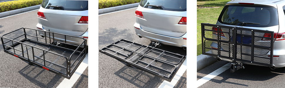 Folding-hitch-cargo-basket-carrier-with-high-sides-11